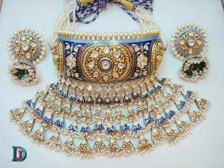 New and Latest Design of Rajasthani Desi gold Gala-Aad 