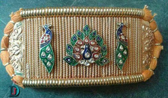 New and Latest Design of Rajasthani Desi gold kundan Baajubandh 