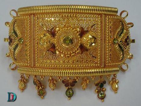 New and Latest Design of Rajasthani Desi gold kundan Baajubandh 