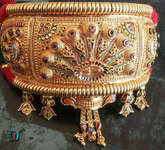 New and Latest Design of Rajasthani Desi gold kundan Baajubandh 