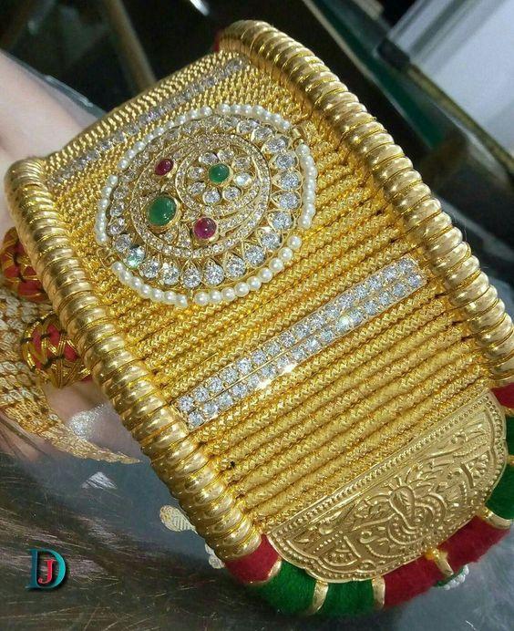 New and Latest Design of Rajasthani Desi gold kundan Baajubandh 