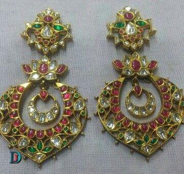 New and Latest Design of Rajasthani Desi gold kundan Bala/Kaan-pata 