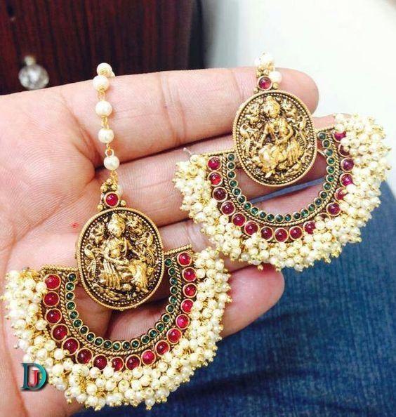 New and Latest Design of Rajasthani Desi gold kundan Bala/Kaan-pata 