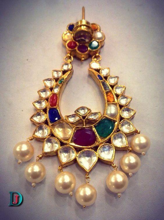 New and Latest Design of Rajasthani Desi gold kundan Bala/Kaan-pata 