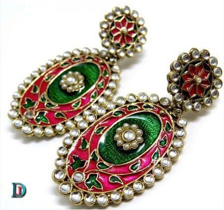 New and Latest Design of Rajasthani Desi gold kundan Bala/Kaan-pata 