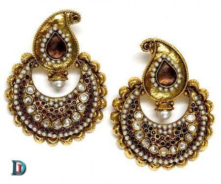 New and Latest Design of Rajasthani Desi gold kundan Bala/Kaan-pata 