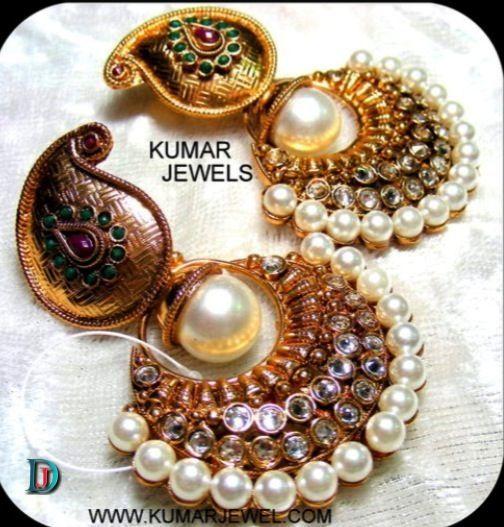New and Latest Design of Rajasthani Desi gold kundan Bala/Kaan-pata 
