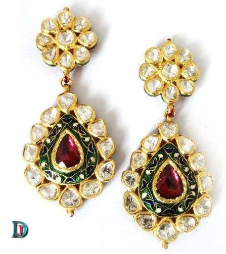 New and Latest Design of Rajasthani Desi gold kundan Bala/Kaan-pata 