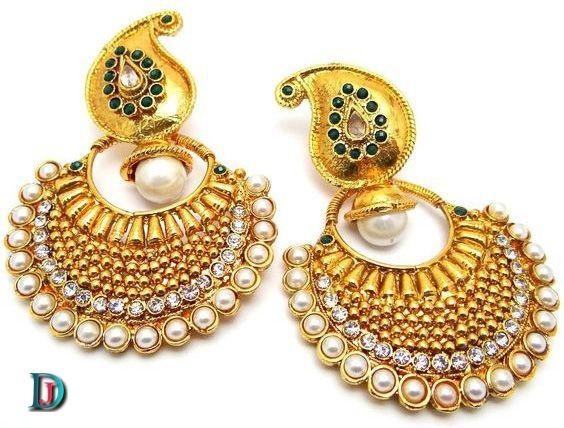 New and Latest Design of Rajasthani Desi gold kundan Bala/Kaan-pata 