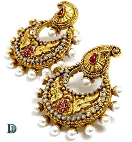 New and Latest Design of Rajasthani Desi gold kundan Bala/Kaan-pata 