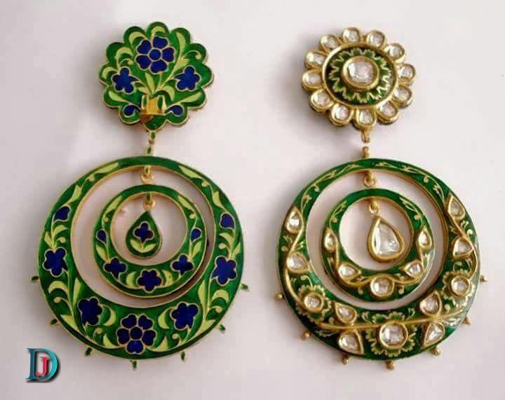 New and Latest Design of Rajasthani Desi gold kundan Bala/Kaan-pata 