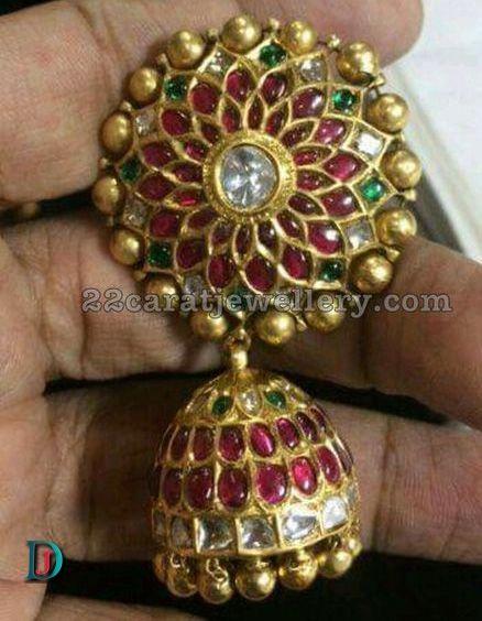 New and Latest Design of Rajasthani Desi gold kundan Bala/Kaan-pata 