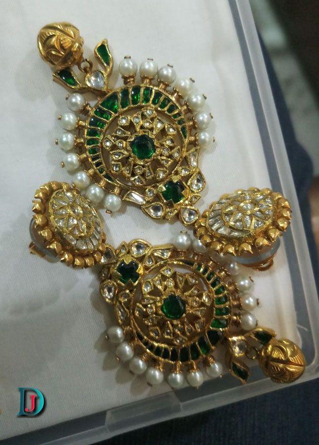 New and Latest Design of Rajasthani Desi gold kundan Bala/Kaan-pata 