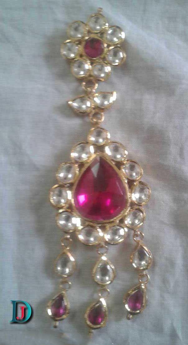 New and Latest Design of Rajasthani Desi gold kundan Bala/Kaan-pata 