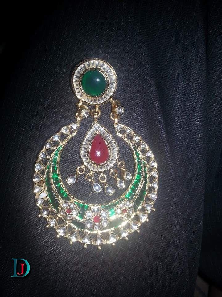 New and Latest Design of Rajasthani Desi gold kundan Bala/Kaan-pata 