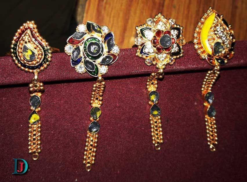 New and Latest Design of Rajasthani Desi gold kundan Bala/Kaan-pata 