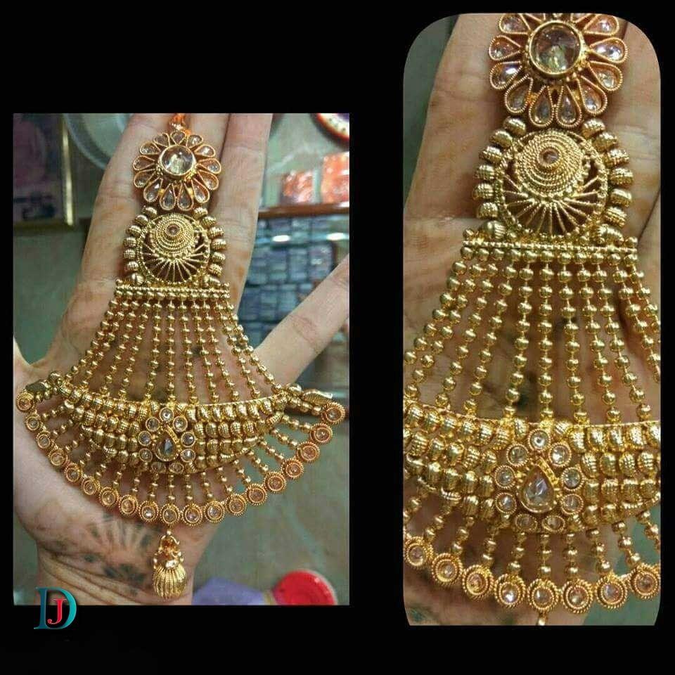 New and Latest Design of Rajasthani Desi gold kundan Bala/Kaan-pata 