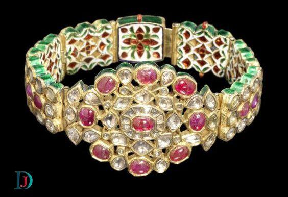 New and Latest Design of Rajasthani Desi gold kundan Bangles 