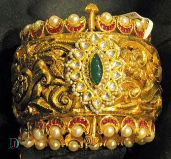 New and Latest Design of Rajasthani Desi gold kundan Bangles 