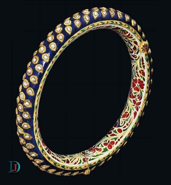 New and Latest Design of Rajasthani Desi gold kundan Bangles 