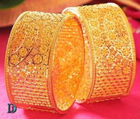 New and Latest Design of Rajasthani Desi gold kundan Bangles 