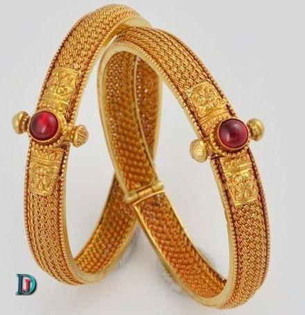 New and Latest Design of Rajasthani Desi gold kundan Bangles 