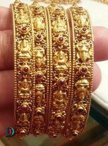 New and Latest Design of Rajasthani Desi gold kundan Bangles 