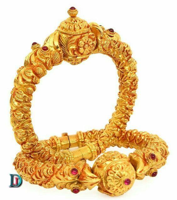 New and Latest Design of Rajasthani Desi gold kundan Bangles 