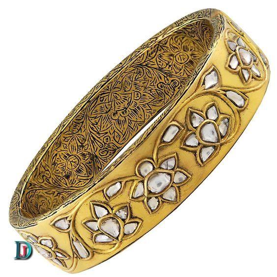 New and Latest Design of Rajasthani Desi gold kundan Bangles 