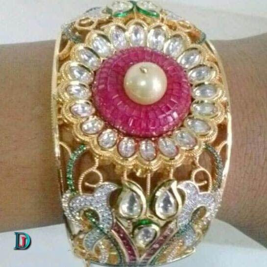 New and Latest Design of Rajasthani Desi gold kundan Bangles 