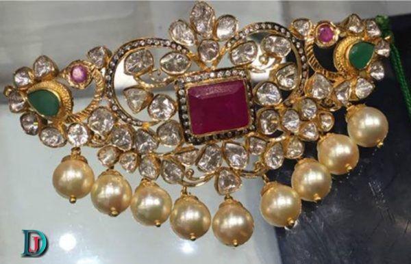 New and Latest Design of Rajasthani Desi gold kundan Bhujbandh 