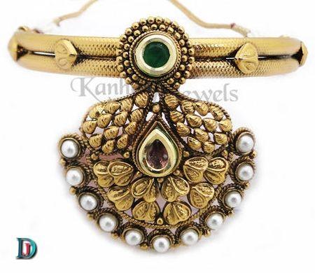 New and Latest Design of Rajasthani Desi gold kundan Bhujbandh 
