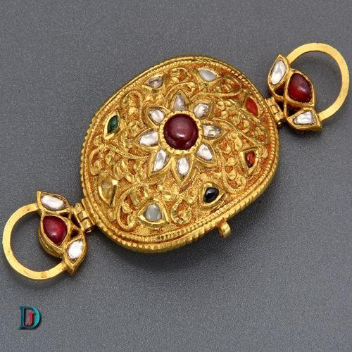 New and Latest Design of Rajasthani Desi gold kundan Bhujbandh 