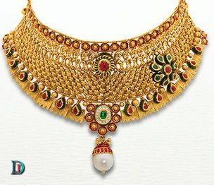 New and Latest Design of Rajasthani Desi gold kundan Jodha-Haar 