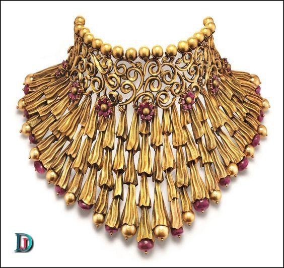 New and Latest Design of Rajasthani Desi gold kundan Jodha-Haar 