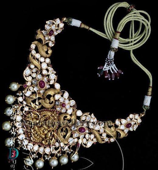 New and Latest Design of Rajasthani Desi gold kundan Jodha-Haar 