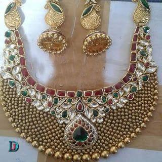New and Latest Design of Rajasthani Desi gold kundan Jodha-Haar 