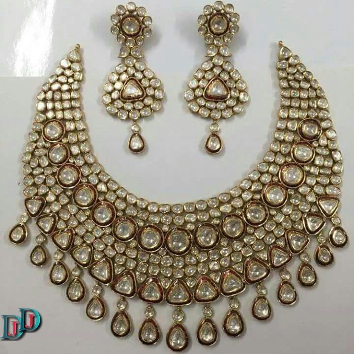 New and Latest Design of Rajasthani Desi gold kundan Jodha-Haar 