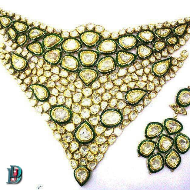 New and Latest Design of Rajasthani Desi gold kundan Jodha-Haar 