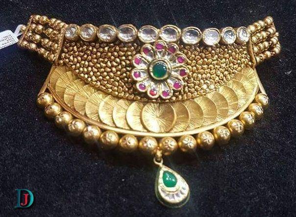 New and Latest Design of Rajasthani Desi gold kundan Jodha-Haar 
