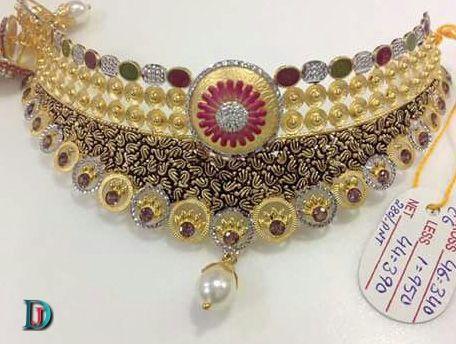 New and Latest Design of Rajasthani Desi gold kundan Jodha-Haar 