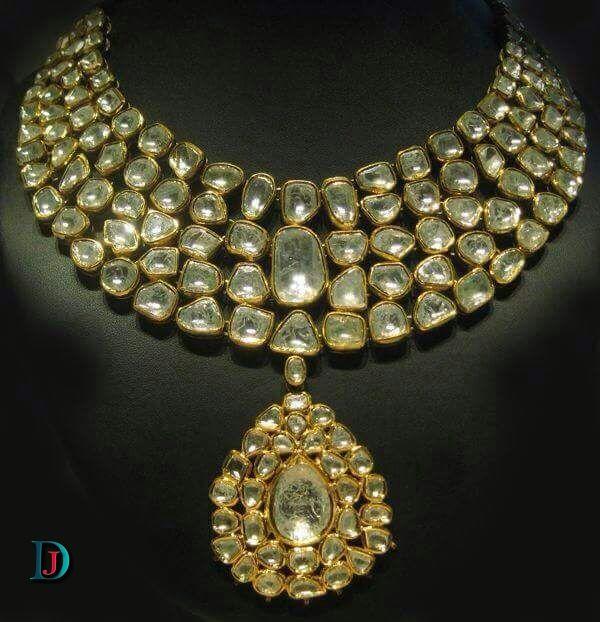 New and Latest Design of Rajasthani Desi gold kundan Jodha-Haar 