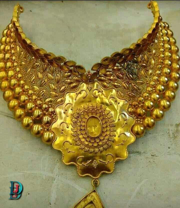 New and Latest Design of Rajasthani Desi gold kundan Jodha-Haar 