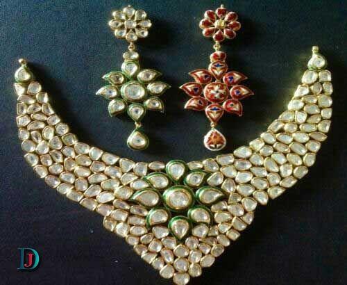 New and Latest Design of Rajasthani Desi gold kundan Jodha-Haar 