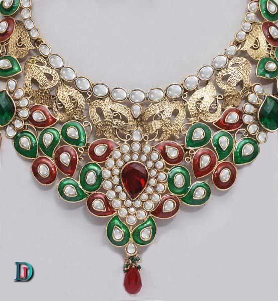 New and Latest Design of Rajasthani Desi gold kundan Jodha-Haar 