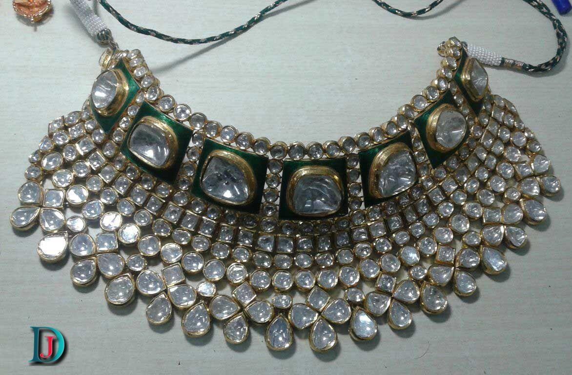 New and Latest Design of Rajasthani Desi gold kundan Jodha-Haar 
