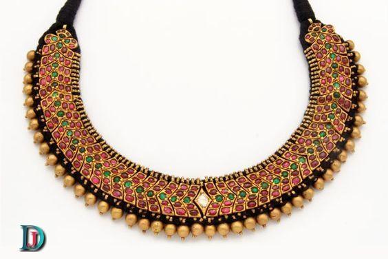 New and Latest Design of Rajasthani Desi gold kundan Necklace 