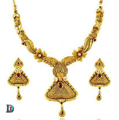 New and Latest Design of Rajasthani Desi gold kundan Necklace 