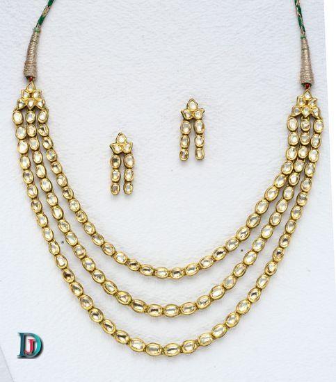 New and Latest Design of Rajasthani Desi gold kundan Necklace 