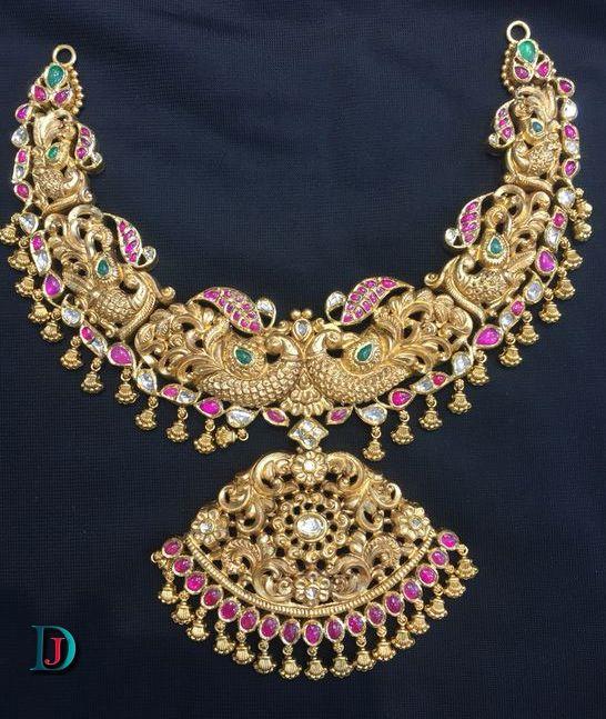 New and Latest Design of Rajasthani Desi gold kundan Necklace 